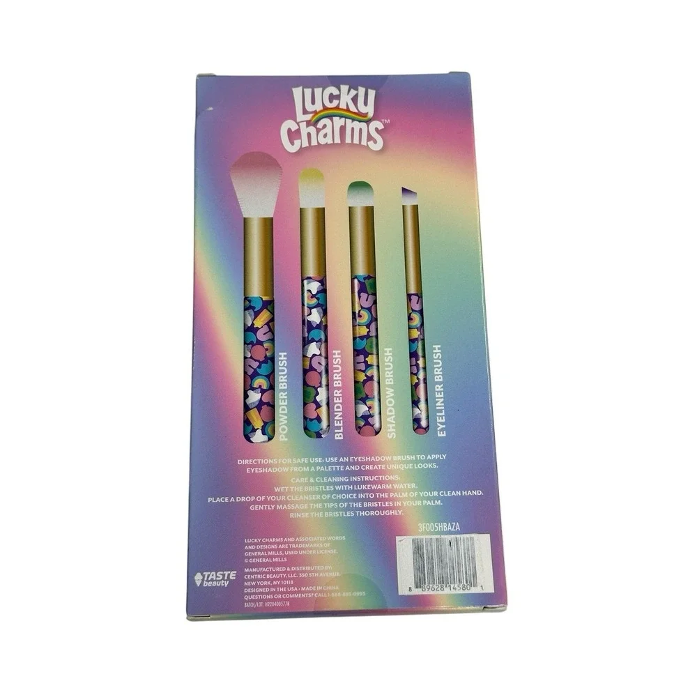 taste beauty 4 make up brush set cosmetic LUCKY CHARMS‎